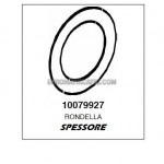 RONDELLA TEFLON (SPESSORE) PER DISTRIBUTORE LAVAZZA EL 3100-3200, ESPRESSO E CAPP. , LB1000