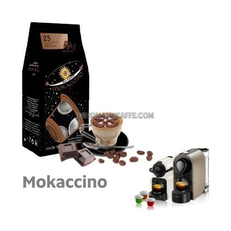 25 Capsule Mokaccino Best Espresso Compatibili Nespresso