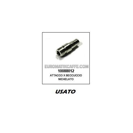 ATTACCO X BECCUCCIO NICHELATO (USATO) LAVAZZA ESPRESSO E CAPPUCCINO EL3100-3200