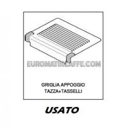 GRIGLIA POGGIO TAZZA RICAMBI USATI LAVAZZA ESP. E CAPPUCCINO