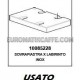 SOVRAPIASTRA PER LABIRINTO (USATO) LAVAZZA INOX EP 95 - EP 2100 PININFARINA