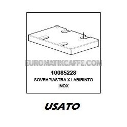 SOVRAPIASTRA PER LABIRINTO (USATO) LAVAZZA INOX EP 95 - EP 2100 PININFARINA