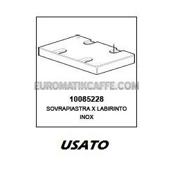 SOVRAPIASTRA PER LABIRINTO (USATO) LAVAZZA INOX EP 95 - EP 2100 PININFARINA