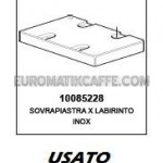 SOVRAPIASTRA PER LABIRINTO (USATO) LAVAZZA INOX EP 95 - EP 2100 PININFARINA