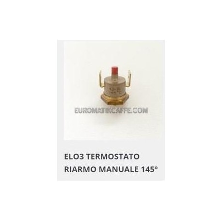 TERMOSTATO 145° RIARMO MANUALE FABER SLOT