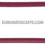 GUARNIZIONE SILICONE QUADRA ROSSA PER EP 2100 - INOX  X 25PZ