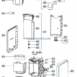 GRUPPO PILETTA SERBATOIO LAVAZZA EP MINI