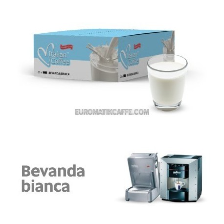 25 capsule " Latte Bevanda Bianca " che Maraviglia by Ristora compatibili Lavazza Espresso Point