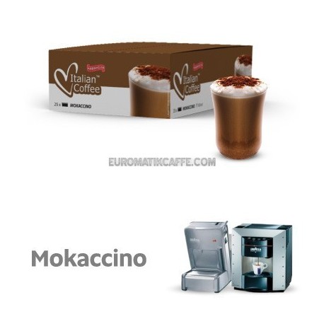 25 capsule " Mokaccino " che Maraviglia by Ristora compatibili Lavazza Espresso Point