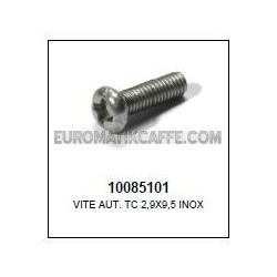 VITE AUT. 2,9X9,5 INOX PER RETINA SERBATOIO LAVAZZA EP 2100 - EP 95 INOX