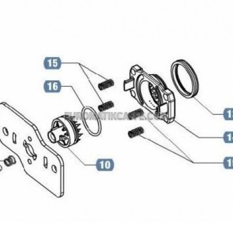 VALVOLINO PER PERFORATORE LB 1100 IN BLACK LB 1102 - 1150 - 1200