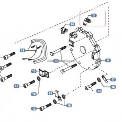 RACCORDO RAPIDO A - L - M 8X1 INNESTO 4 mm