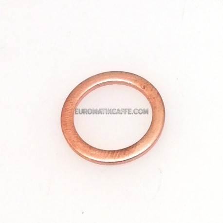 GUARNIZIONE RAME 18x14x2mm (1/4") IMBOTTITA