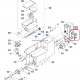 VENTILATORE ASSIALE 60x60x25 mm 12Vdc LAVAZZA EP 2500 PLUS, LB 2500 PLUS, LF 2600 PLUS, LF 2600 PLUS REL 2