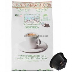 16 CAPSULE CAFFE GATTOPARDO TODA PER DOLCE GUSTO  " INSONNIA "