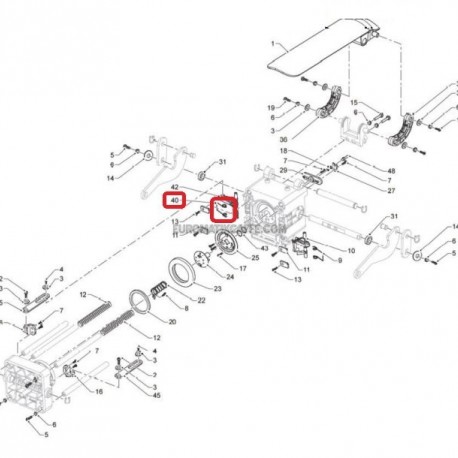 MOLLA SINISTRA ø 0.7 MM SGL EVOCA