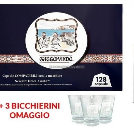 128 CAPSULE CAFFE DOLCE GUSTO GATTOPARDO TO.DA. RICCO