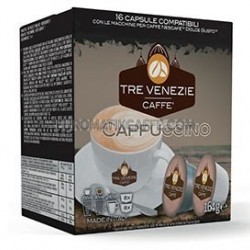 16 CAPSULE CAPPUCCINO - TRE VENEZIE CAFFE - DOLCE GUSTO