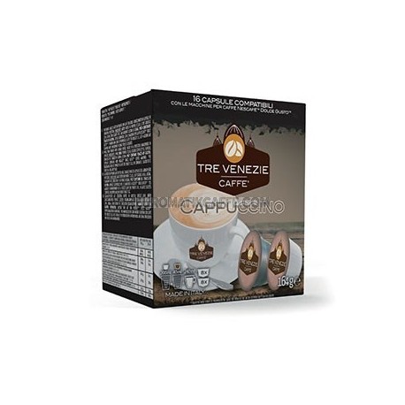 16 CAPSULE CAPPUCCINO - TRE VENEZIE CAFFE - DOLCE GUSTO