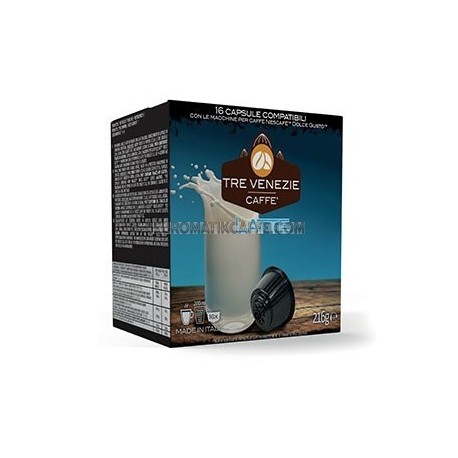 CAPSULE LATTE DOLCE GUSTO ''CAFFE TRE VENEZIE'' CONFEZIONE DA 16