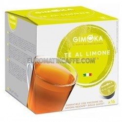 16 CAPSULE TE AL LIMONE GIMOKA IL GUSTO DELL'ECCELLENZA  "DOLCE GUSTO"