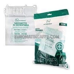 SACCHETTI IN MICRIFIBRA - busta 6 pz ADATTABILE MOD. FOLLETTO VK135/136