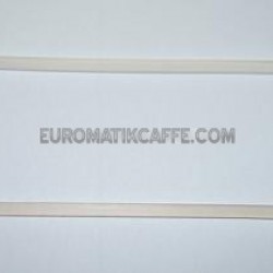GUARNIZIONE SILICONE QUADRA TRASPARENTE PER EP 2100 - INOX