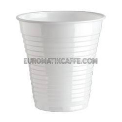 100 PZ BICCHIERE CUPS 160cc. 16PSA BIANCO PER DISTRIBUTORI AUTOMATICI