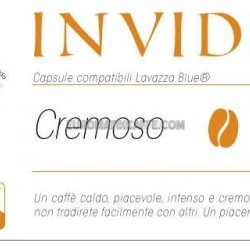 CAFFE "INVIDIA " CREMOSO - CAPSULE COMPATIBILI LAVAZZA BLUE E IN BLACK 