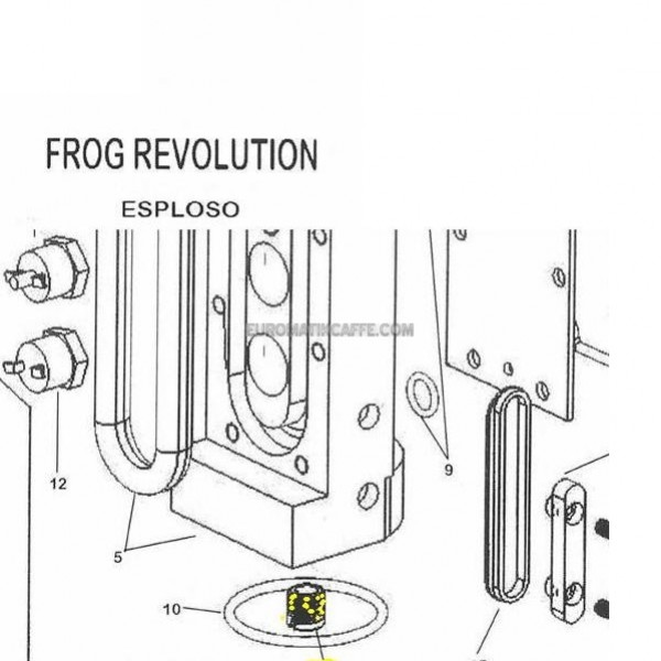 Ricambio Didiesse Frog Guarnizione Or Elettrovalvola Fr081