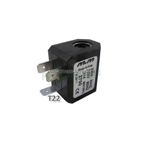 BOBINA SOLENOIDE M&M 230V 10 VA PER ELETTROVALVOLA