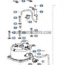 10064534 RICAMBI LAVAZZA O RING PER TUBI CALDAIA LAVAZZA EP 850 RED