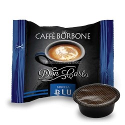 100 CAPSULE BORBONE DON CARLO MISCELA BLU