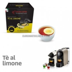 10 CAPSULE THE LIMONE COMPATIBILI NESPRESSO " ITALIAN COFFEE "