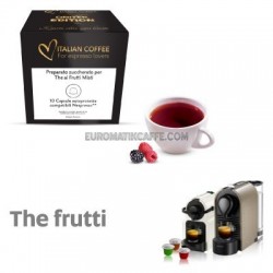 10 CAPSULE THE AI FRUTTI MISTI COMPATIBILI NESPRESSO " ITALIAN COFFEE "