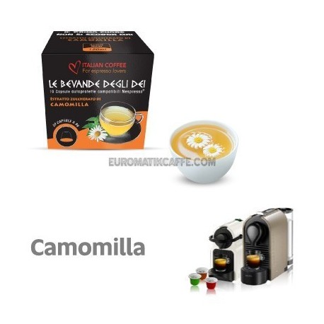 10 CAPSULE CAMOMILLA COMPATIBILI NESPRESSO "ITALIAN COFFEE"