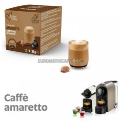 10 CAPSULE CAFFE AMARETTO COMPATIBILI NESPRESSO " ITALIAN COFFE "