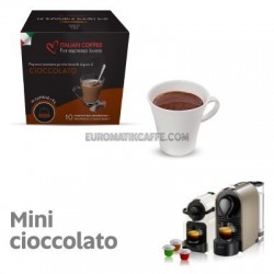 10 CAPSULE MINI CIOCCOLATO COMPATIBILI NESPRESSO " ITALIAN COFFE "