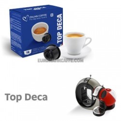 16 CAPSULE " ITALIAN COFFE " COMPATIBILI DOLCE GUSTO " CAFFE DEKAFFEINATO "