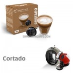 16 CAPSULE " ITALIAN COFFE " COMPATIBILI DOLCE GUSTO " CAFFE MACCHIATO - CORTADO "