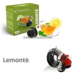 16 CAPSULE " ITALIAN COFFE " COMPATIBILI DOLCE GUSTO " THE AL LIMONE "