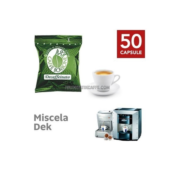 Capsule Borbone Compatibili Bialetti miscela Dek Decaffeinato