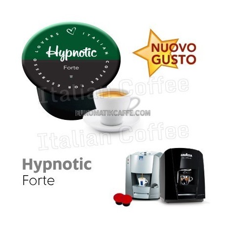 50 cialde capsule Italian Coffee Hypnotic compatibili Lavazza Blue e In Black Nims