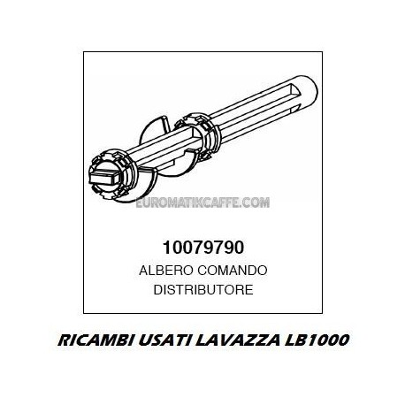 ALBERO COMANDO DISTRIBUTORE LAVAZZA BLUE LB 1000 USATO